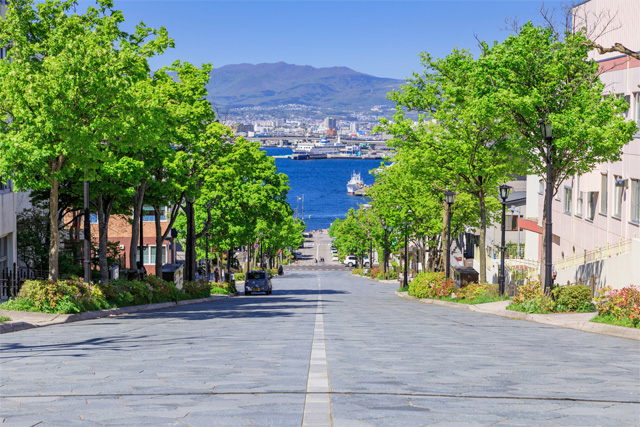 函館を代表する景色・八幡坂